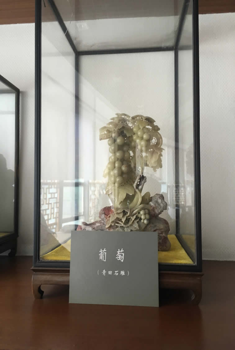 青田石雕葡萄